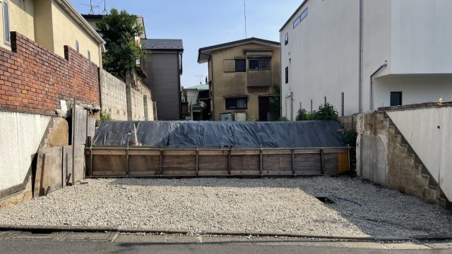 住宅地　現況測量データ作成