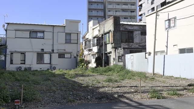 住宅地　現況測量データ作成