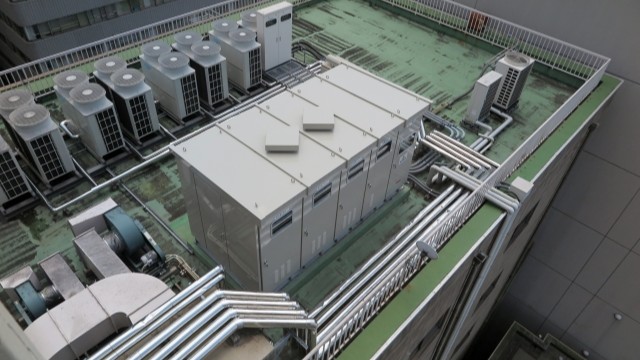 ドローンによる建物屋上点検