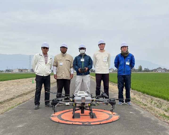 【2025.9.8プレス発表】岐阜県で農業用ドローンの教習開催！